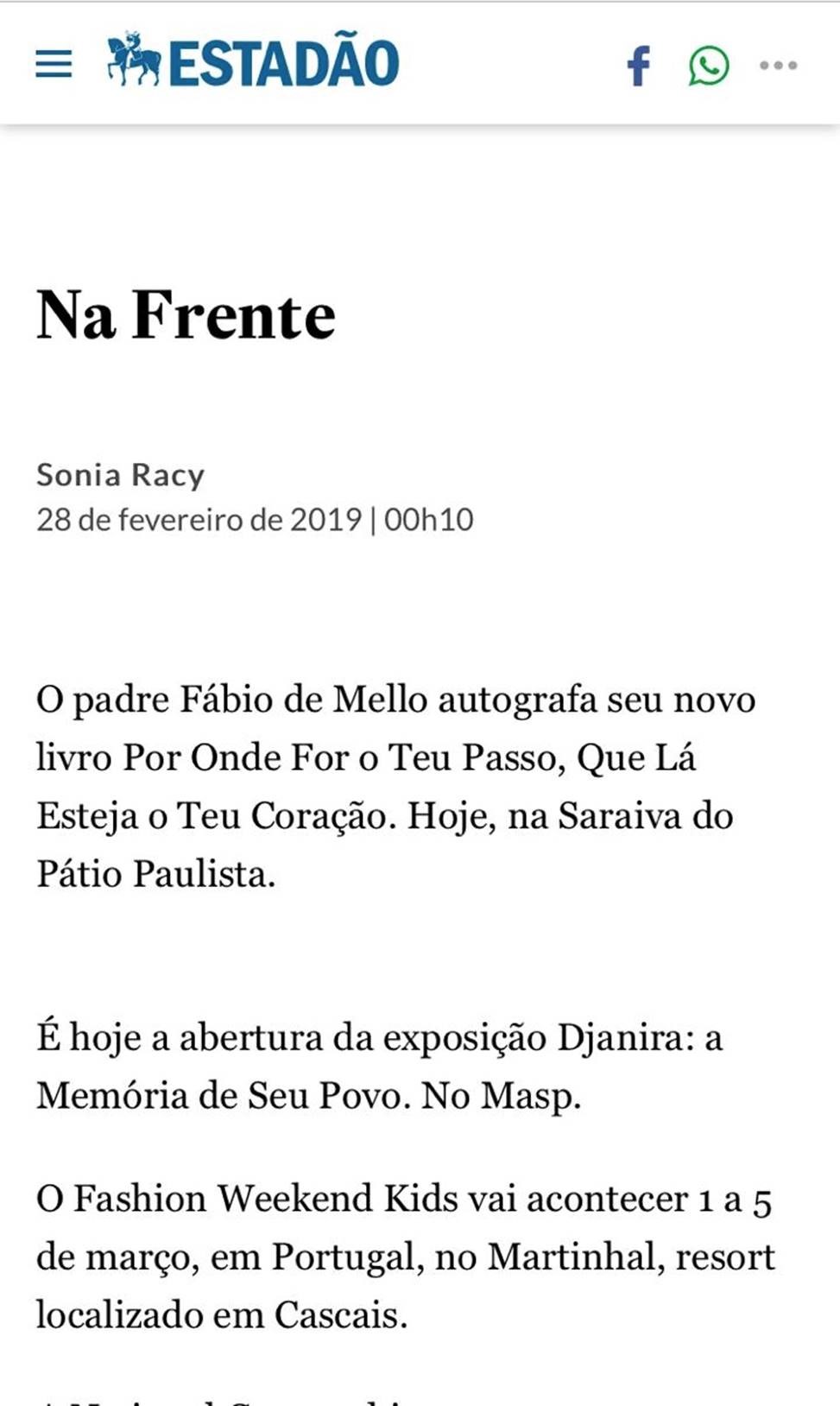 O ESTADO DE S. PAULO 