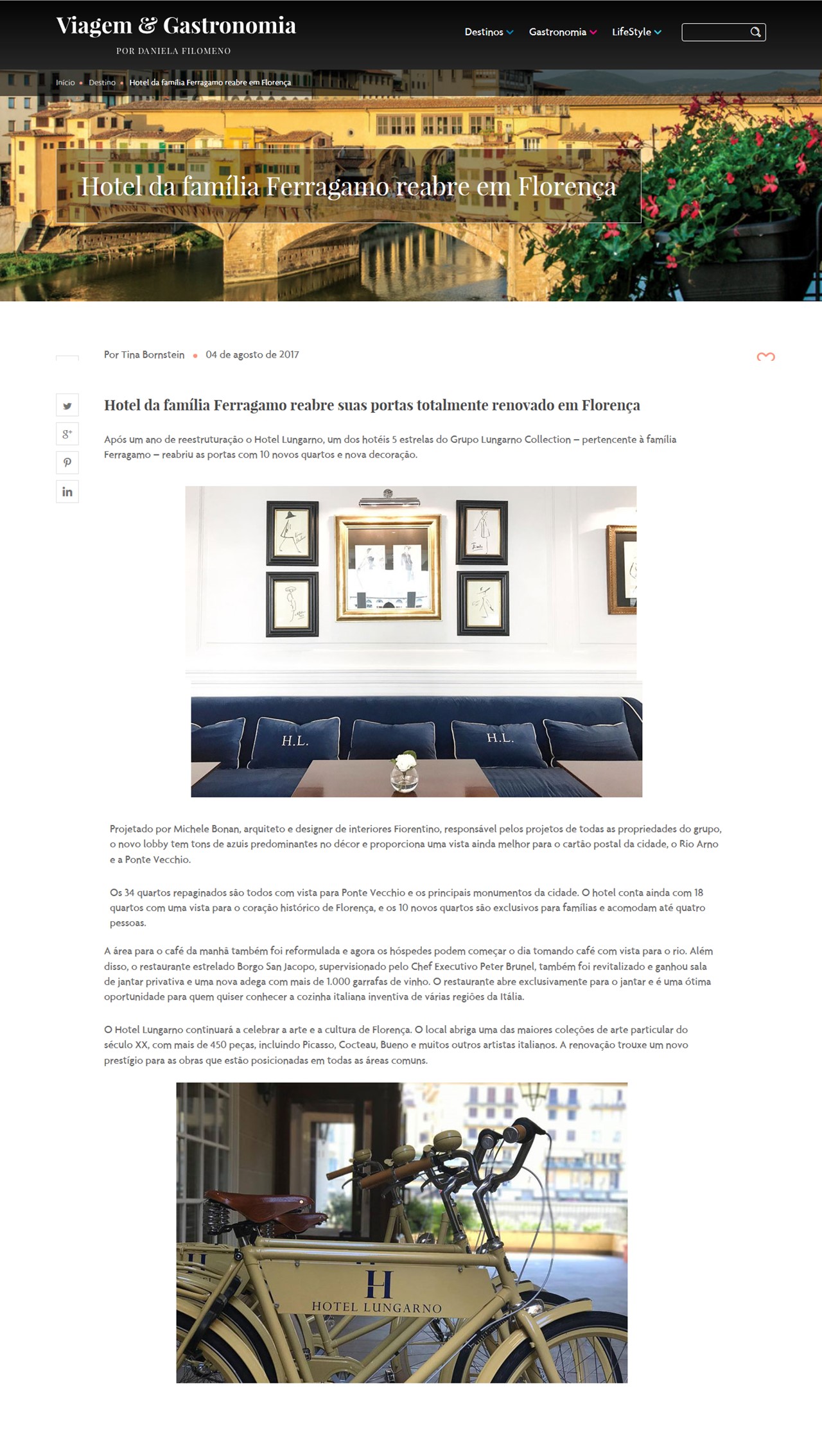 VIAGEM E GASTRONOMIA 