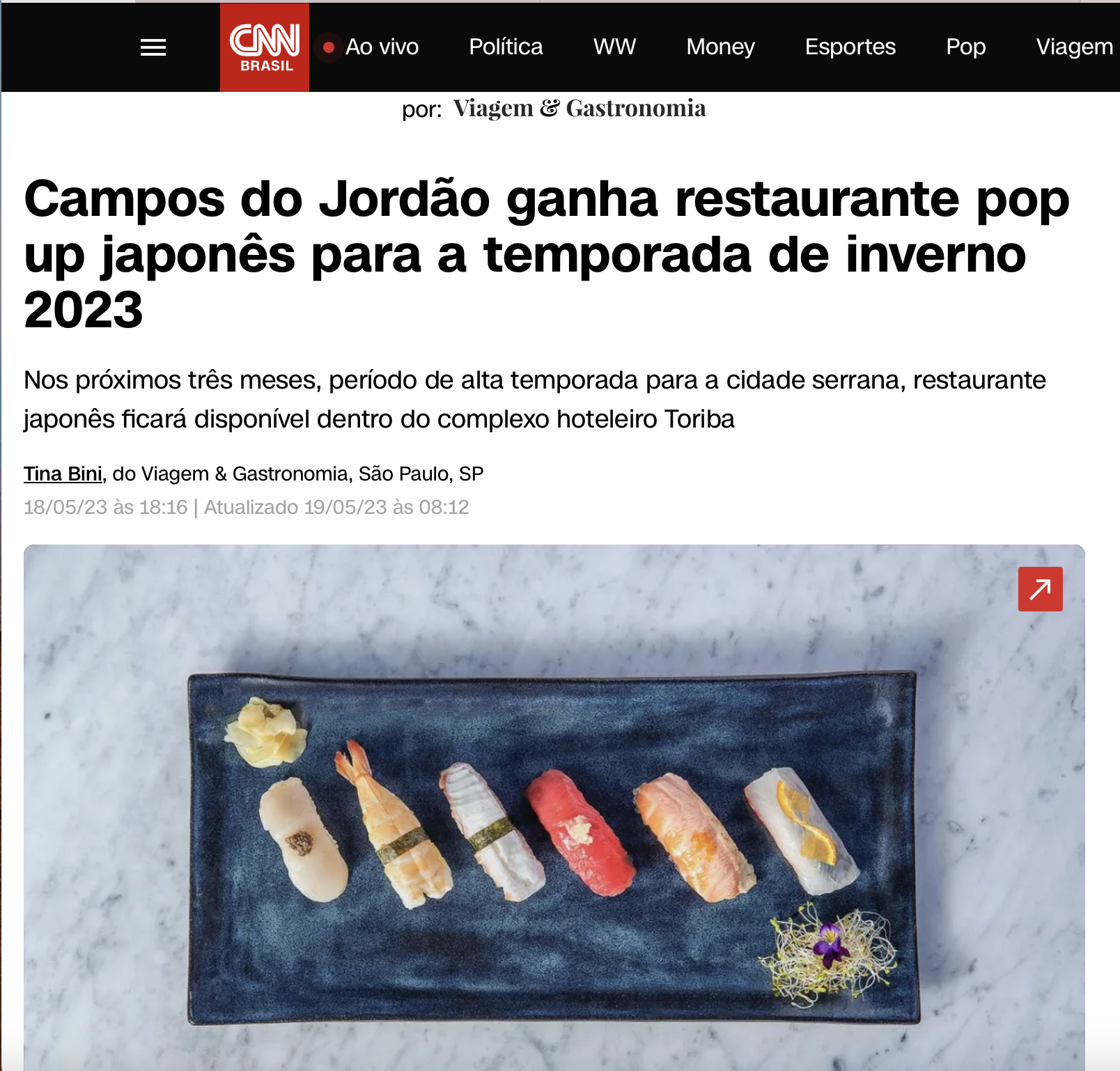 Campos do Jordão ganha restaurante pop up japonês 